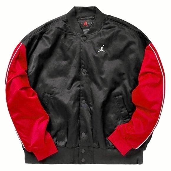 Nike Jordan Women's Flight Renegade Snap Front Jacket NWT - Size Large - Picture 5 of 6